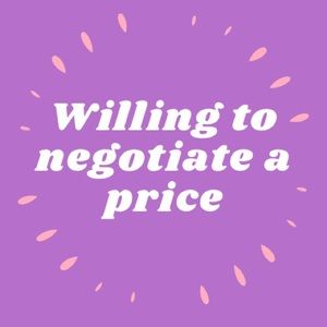 Reasonable offers accepted!!